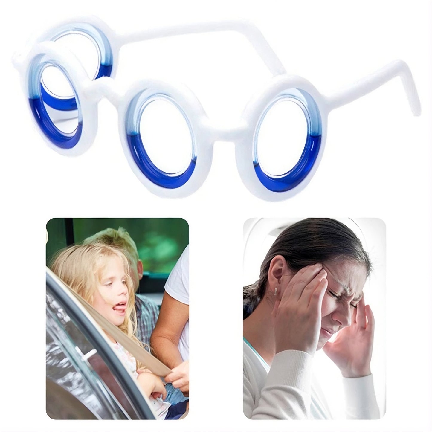 Voyfix Motion Sickness Glasses - Drug-Free Relief in 10 Minutes