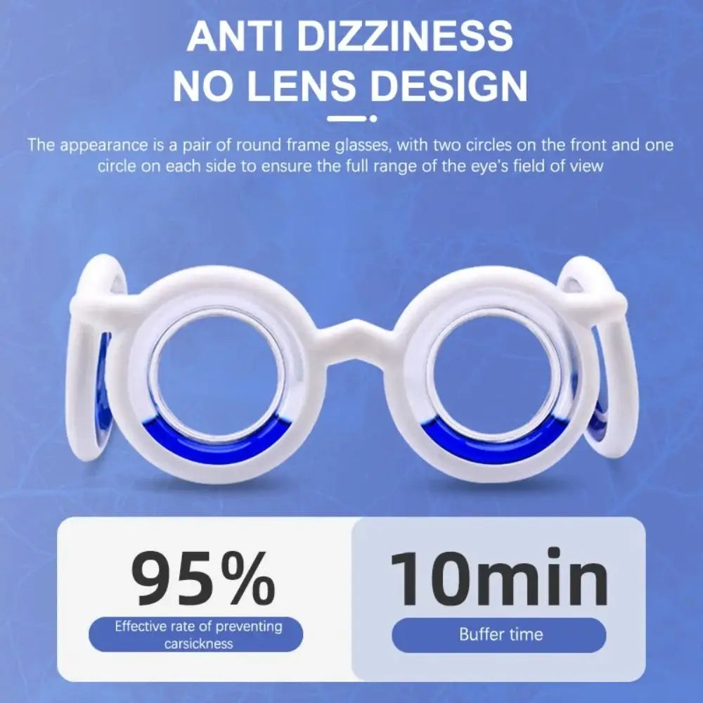 Voyfix Motion Sickness Glasses - Drug-Free Relief in 10 Minutes